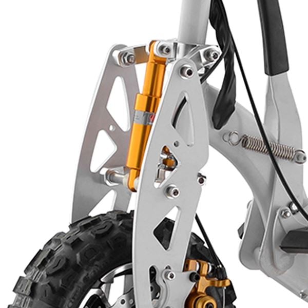 Chaos 48v 1600w Hub Drive Off Road White Adult Electric Scooter