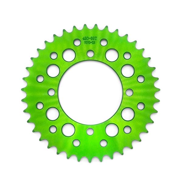 Pit Bike Green CNC Rear Sprocket 39T 420P