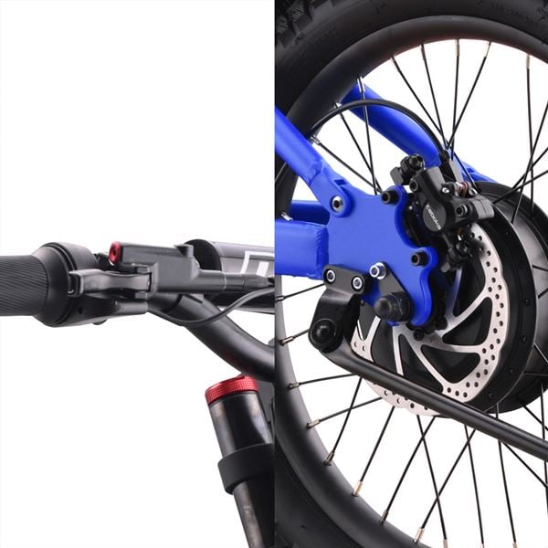 FunBikes MXR Freestyle 20" 750w 36v Li 20/20 Blue Electric MX Bike