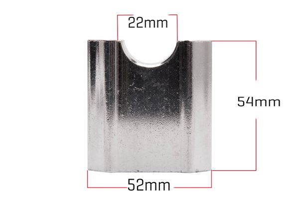 M2R 90R Handlebar Bottom Clamp