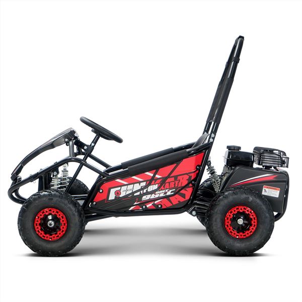 FunBikes Funkart Pro 98cc Red Kids Petrol Go Kart
