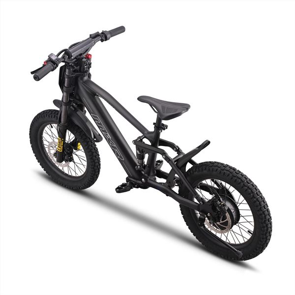 FunBikes MXR Freestyle 18" 500w 36v Li 18/18 Black Electric MX Bike