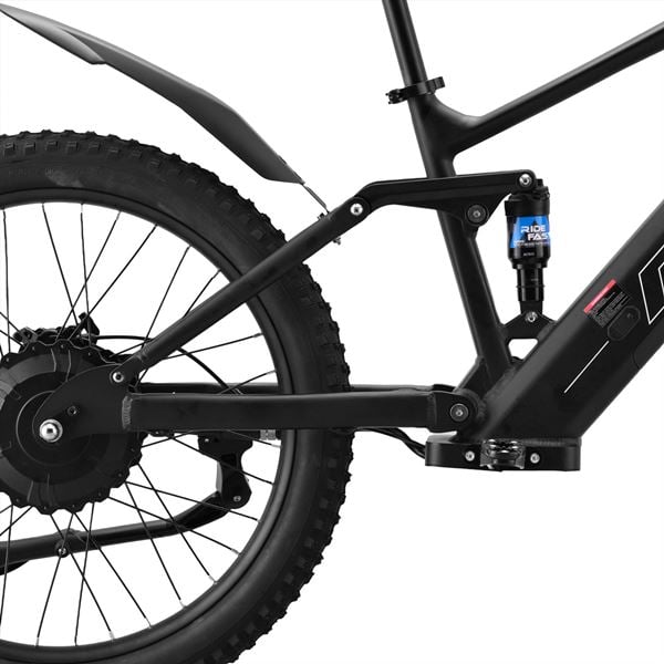 MXR Freestyle 24" 1500w 36v Li 24/24 Black MX Kids Electric Balance Bike
