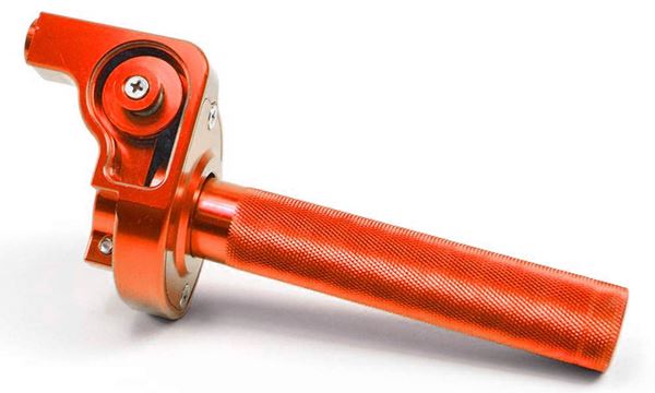 CNC Quick Action Throttle Orange