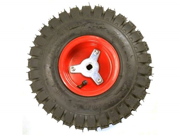 Funbikes 96 Electric Mini Quad Red Rear Wheel