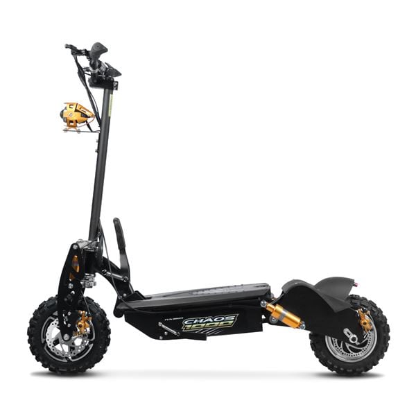 Chaos 1000w 48v SLA Hub Drive Black Off Road Electric Scooter
