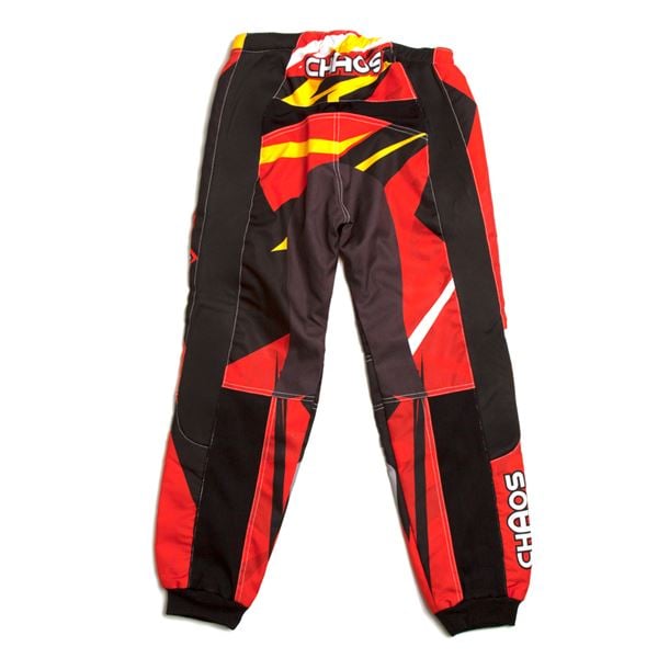 Chaos Kids Off Road Motocross Trouser Red