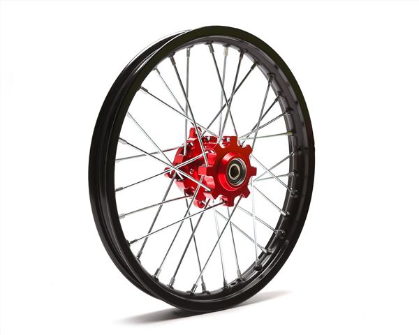 Pit Bike Wheel Rims 14" 12" SDG CNC Red Hub