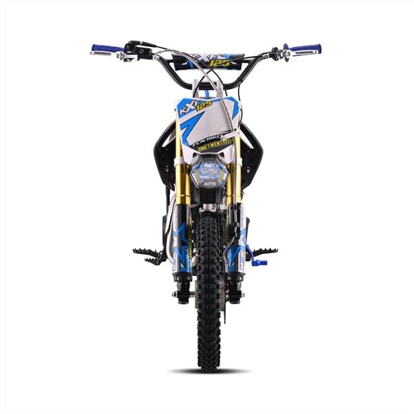 M2R Racing KXF125 120cc 14/12 76cm Black Blue Pit Bike