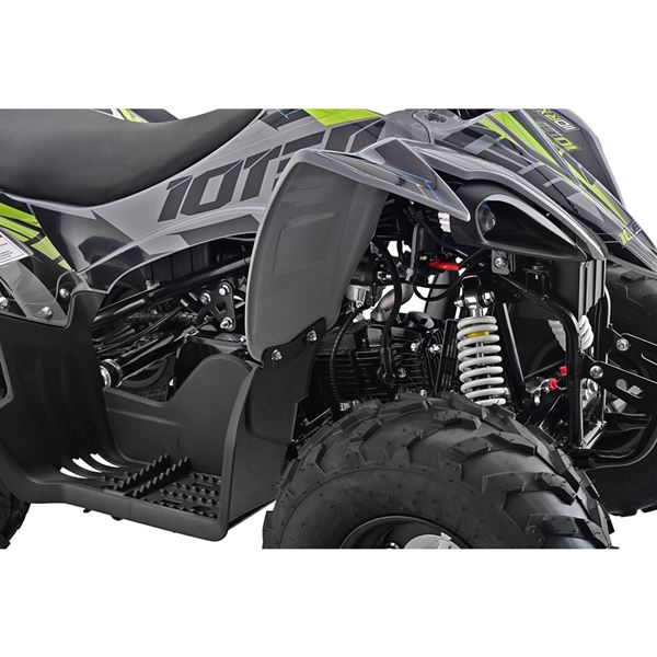 10Ten RXR 110cc Black Red Junior Petrol Quad Bike