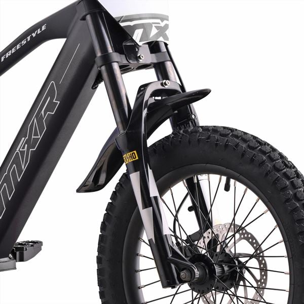 FunBikes MXR Freestyle 18" 500w 36v Li 18/18 Black Electric MX Bike