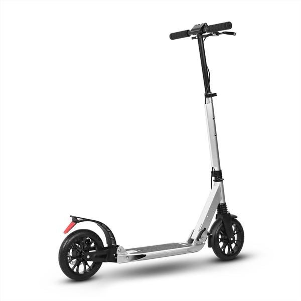 Mashed UP 200mm Folding Height Adjustable City Kick Scooter Grey