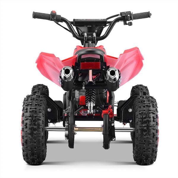 FunBikes Toxic 50cc Red Kids Petrol Mini Quad Bike