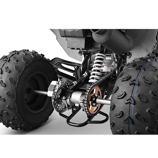 10Ten RXR 180cc Grey/Green Adult Petrol Quad Bike