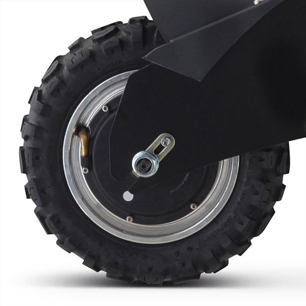 Chaos 48v 1600w Hub Drive Off Road Black Adult Electric Scooter