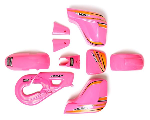 Monkey Bike Plastic Body Set Pink