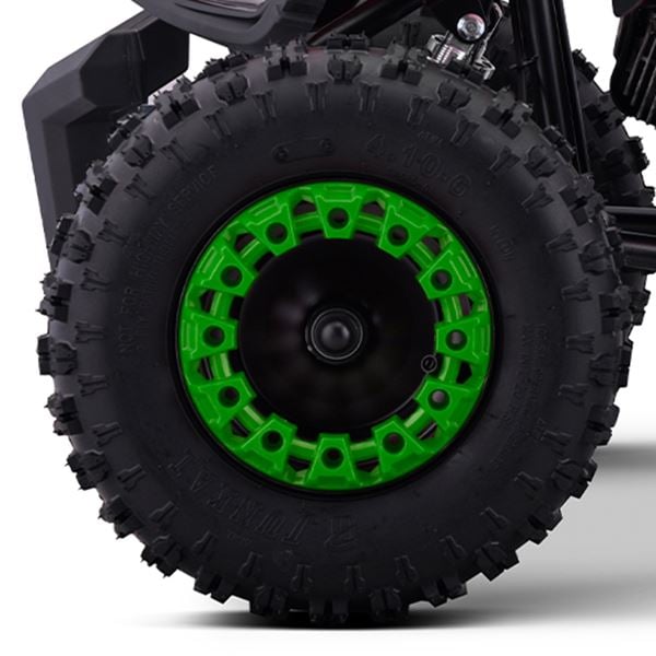 FunBikes Toxic 50cc Green Kids Mini Petrol Quad Bike