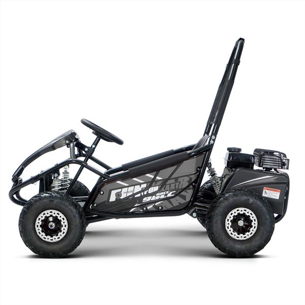 FunBikes Funkart Pro 98cc Grey Kids Petrol Go Kart