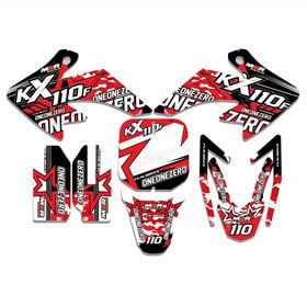 M2R KX110F CRF50 Pit Bike Sticker Set