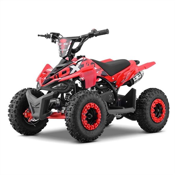 FunBikes Toxic 50cc Red Kids Petrol Mini Quad Bike