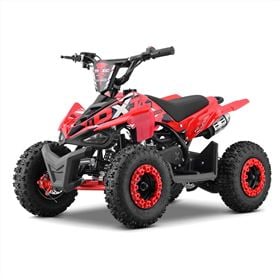 FunBikes Toxic 50cc Red Kids Mini Petrol Quad Bike