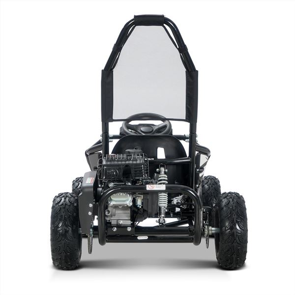 FunBikes Funkart Pro 98cc Grey Kids Petrol Go Kart