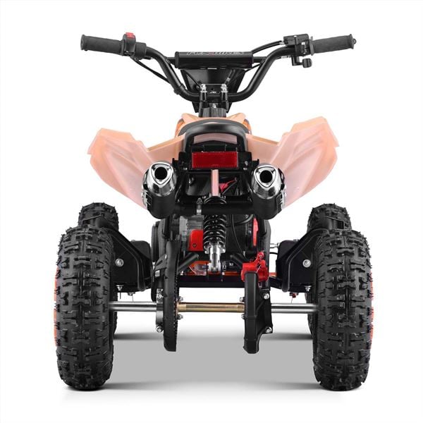 FunBikes Toxic 50cc Orange Kids Mini Petrol Quad Bike