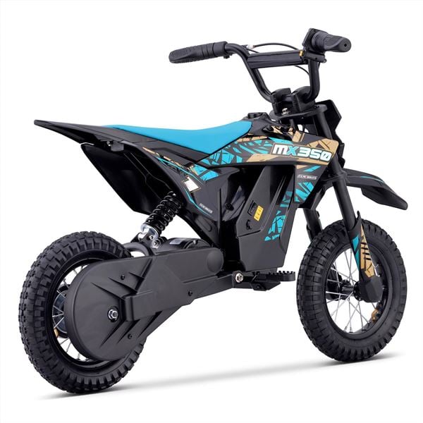 FunBikes MX350 Blue Electric Kids Dirt Bike