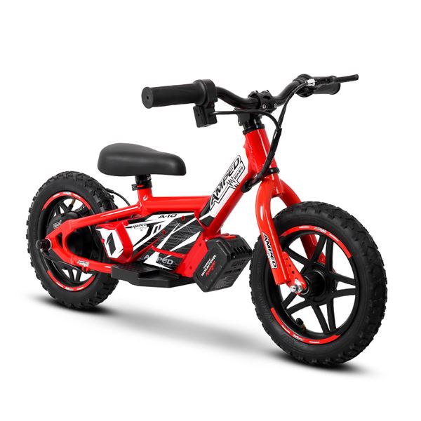 Amped A10 Red 100w Electric Kids Balance Bike