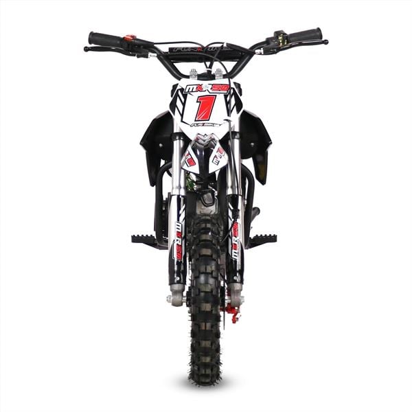 FunBikes MXR 50cc Motorbike 61cm Black Kids Dirt Bike