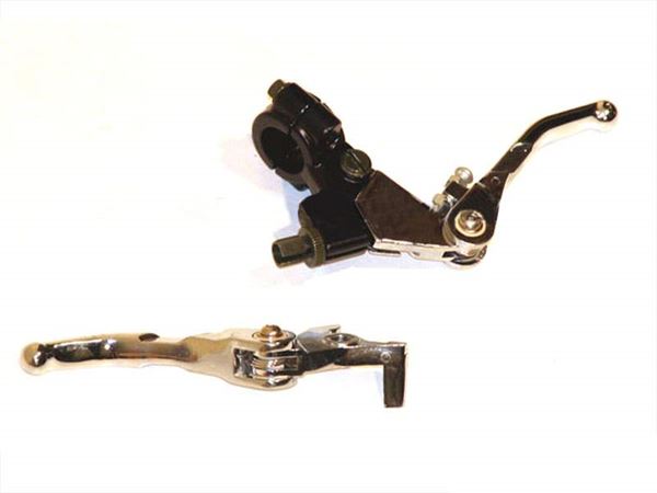 Pit Bike Folding Lever Set Chrome