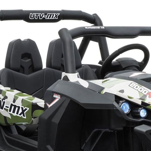 Urban Racer MX-1 4WD Army Camo Electric Ride On Off Road Buggy