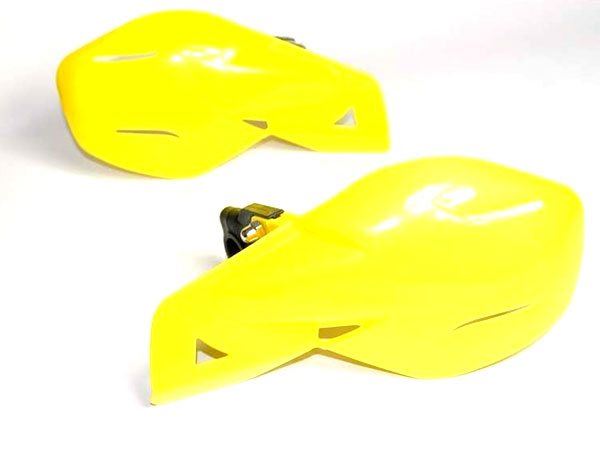 Pit Bike Handlebar Brush Guards Yellow