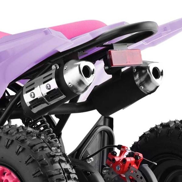 FunBikes 50cc Toxic Petrol Mini Quad Pink