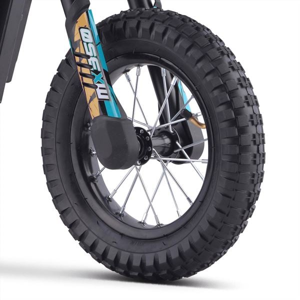 FunBikes MX350 36v 12/12 51cm Lithium Blue Electric Kids Dirt Bike