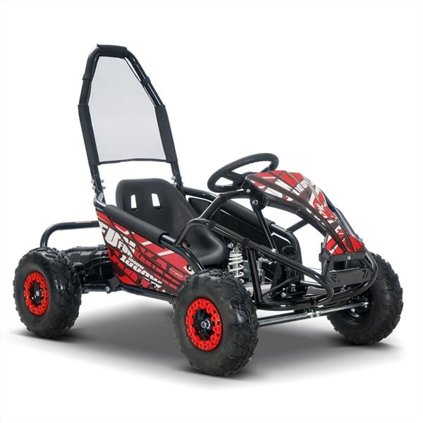 FunBikes Funkart Pro 1000w 48v 12ah SLA Red Kids Electric Go Kart