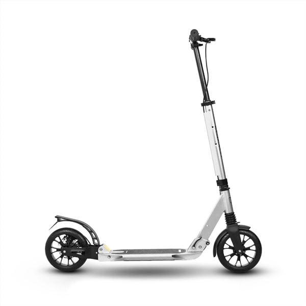 Mashed UP 200mm Folding Height Adjustable City Kick Scooter Grey