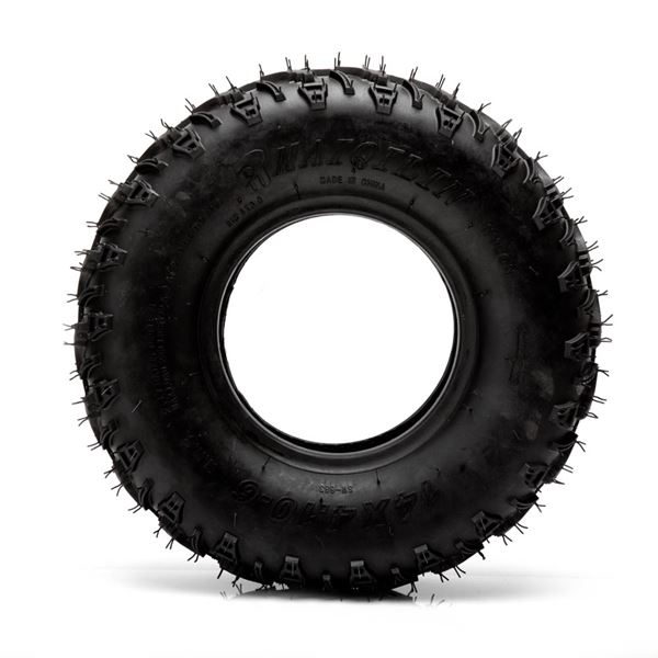 T-max Roughrider 1000w Quad Bike Front Tyre 14 x 4.10-6