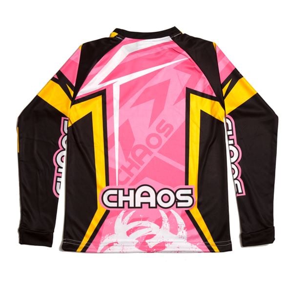 Chaos Kids Off Road Motocross Shirt Pink 