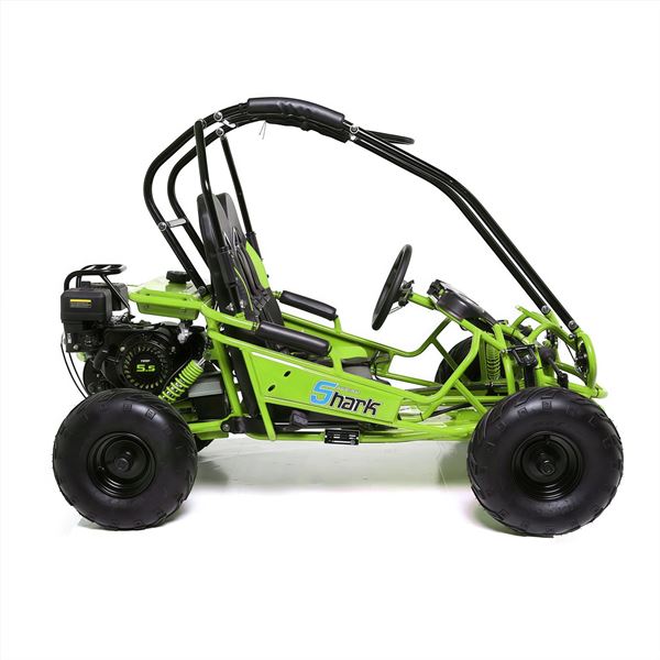 FunBikes Shark GT50 212cc Green Mini Off Road Buggy