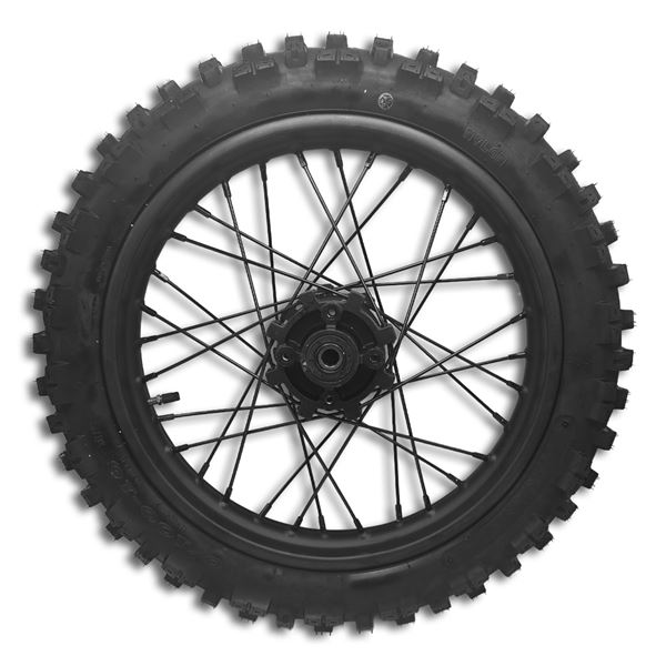 M2R RF190 Dirt Bike Rear 16" Complete Wheel