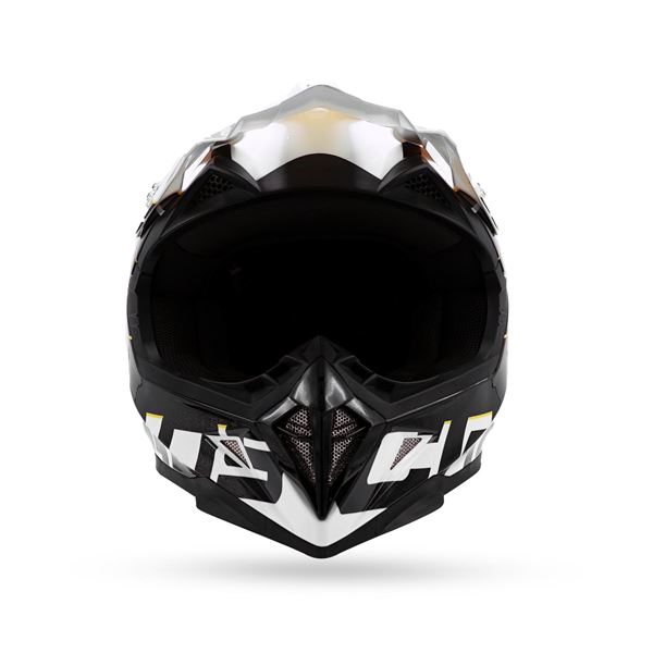 Chaos CS-1 Kids Motocross Crash Helmet White