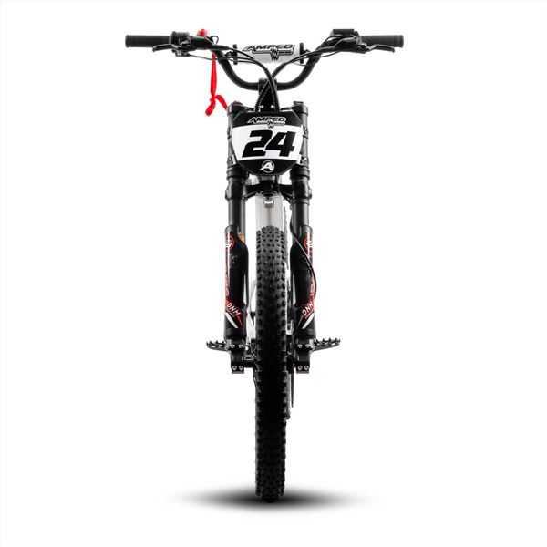 Amped A24 Comp 1500w 48v 10ah Li 24/24 Silver MX Electric Balance Bike