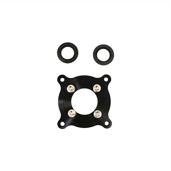 Pit Bike Black CNC Wheel Set with Kenda Tyres & SDG Hubs - 17''F / 14''R