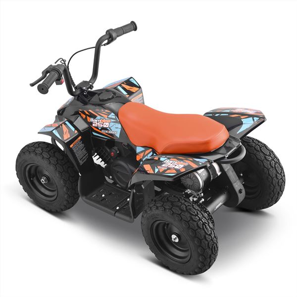 Funbikes Bambino 250w Orange Kids Electric Mini Quad Bike