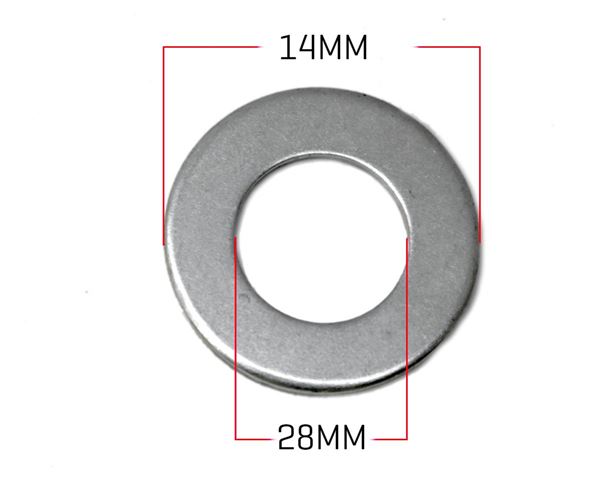 Funbikes T-Max Quad Bike Front Wheel Lock Nut Washer