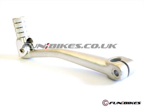 Pit Bike CNC Gear Lever Silver