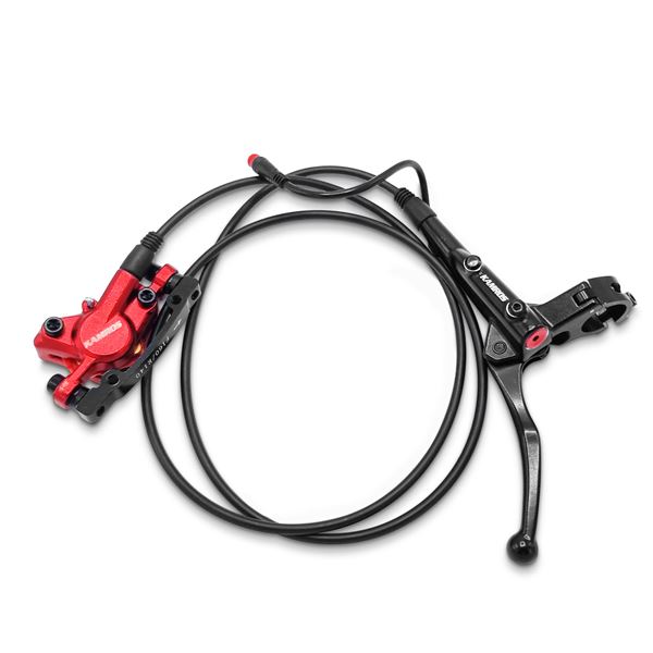 FunBikes MXR 2000w Electric Dirt Bike KAMROS Red Rear Hydraulic Brake Assembly