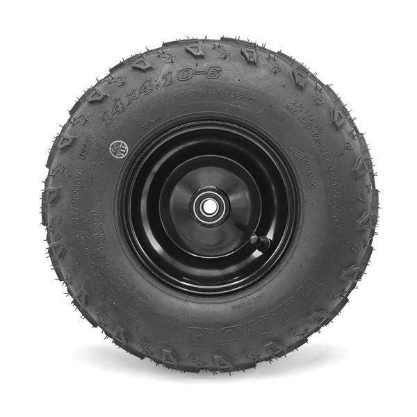 Funkart Pro 98cc / 1000w Go Kart Complete Front Wheel LHS
