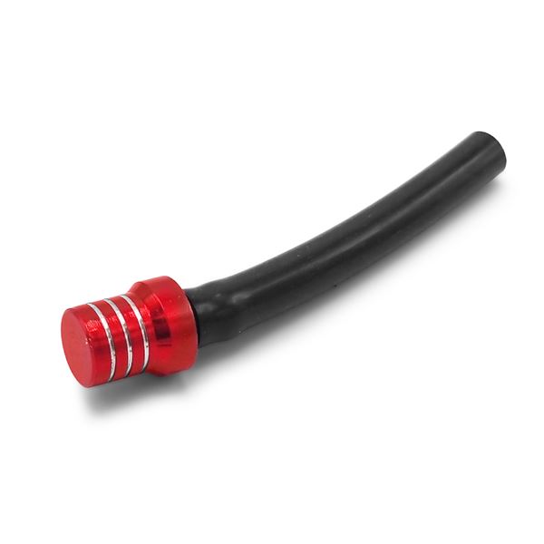 M2R RS-R 250cc Dirt Bike Fuel Cap Breather Hose & CNC Red